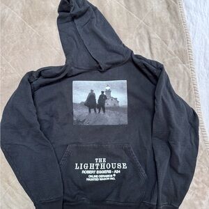 Online Ceramics The Lighthouse Graphic Black Hoodie